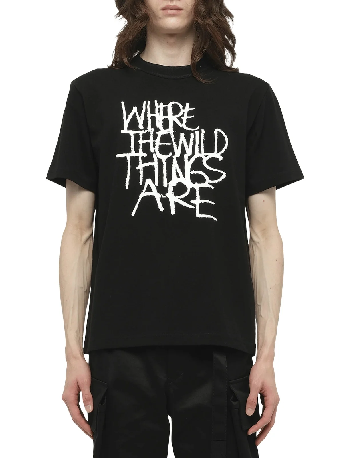Sacai Where The Wild Things Are Logo T-shirt