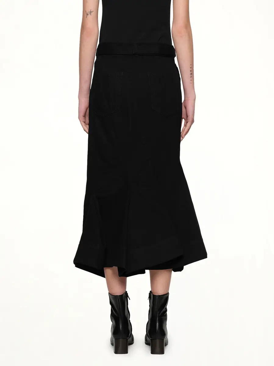 Sacai Side Zip Denim Skirt | Thumbnail 5
