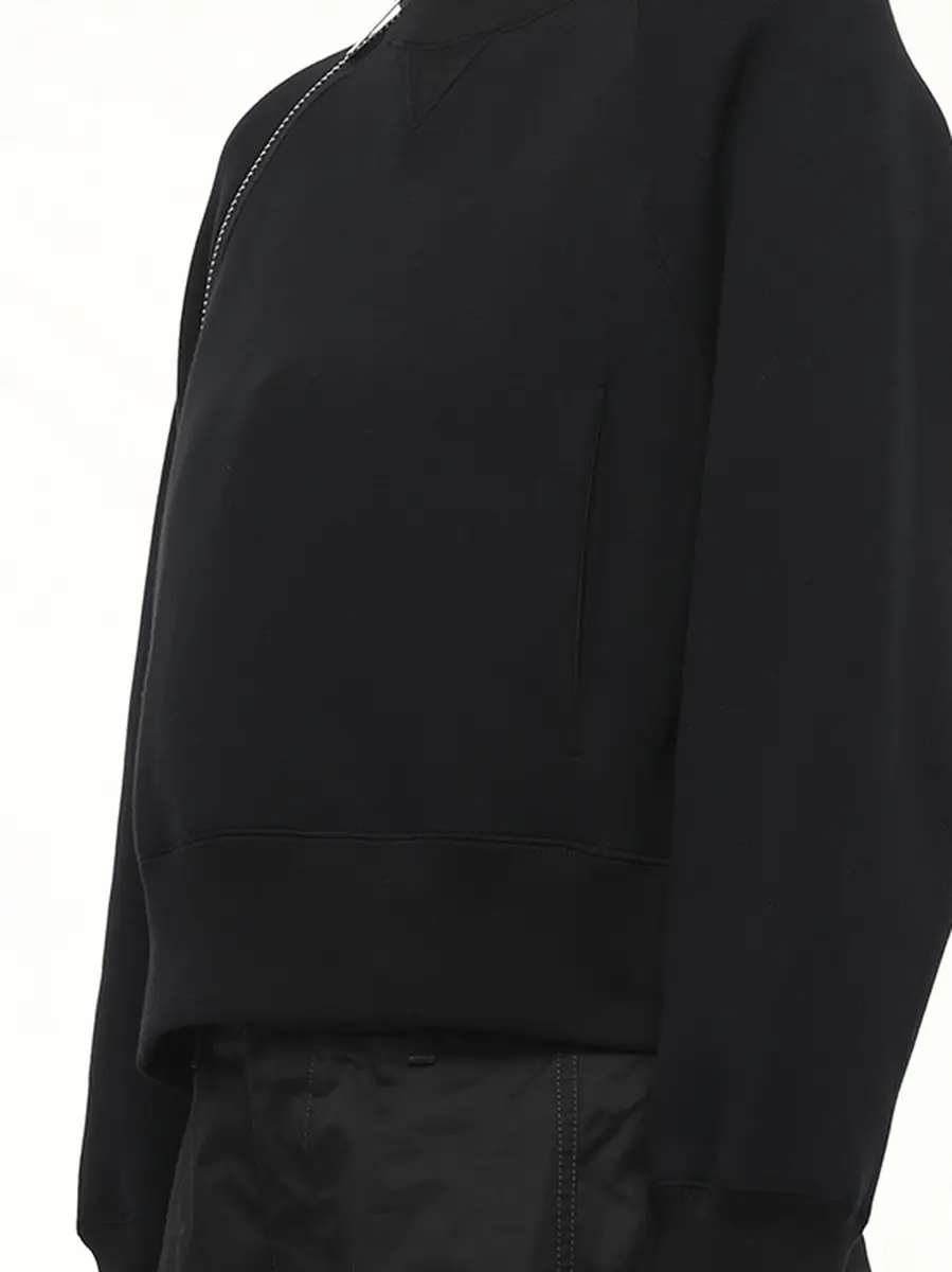 Sacai S Sponge Sweat Pullover | Thumbnail 2 Sacai S Sponge Sweat Pullover | Thumbnail 2