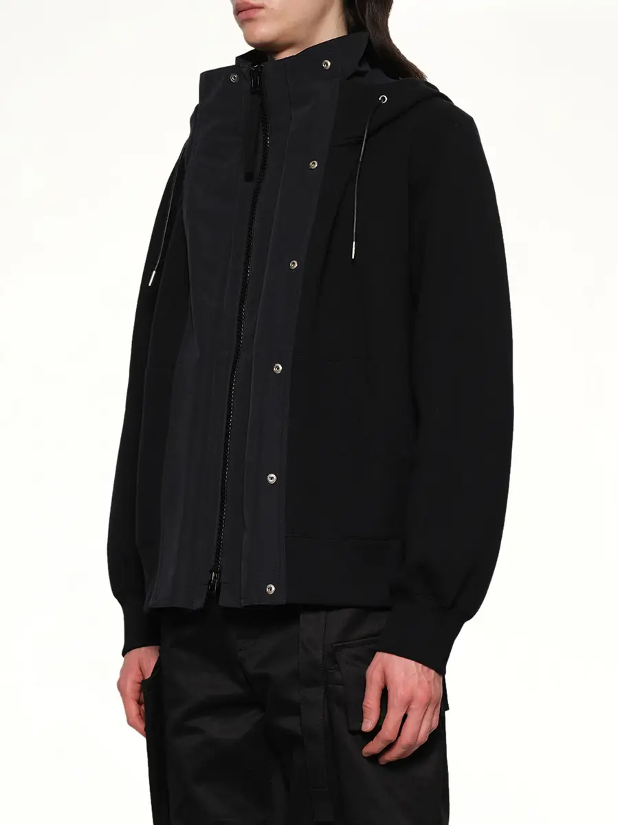 Sacai Sponge Sweat x Grosgrain Hoodie | Thumbnail 2 Sacai Sponge Sweat x Grosgrain Hoodie | Thumbnail 2