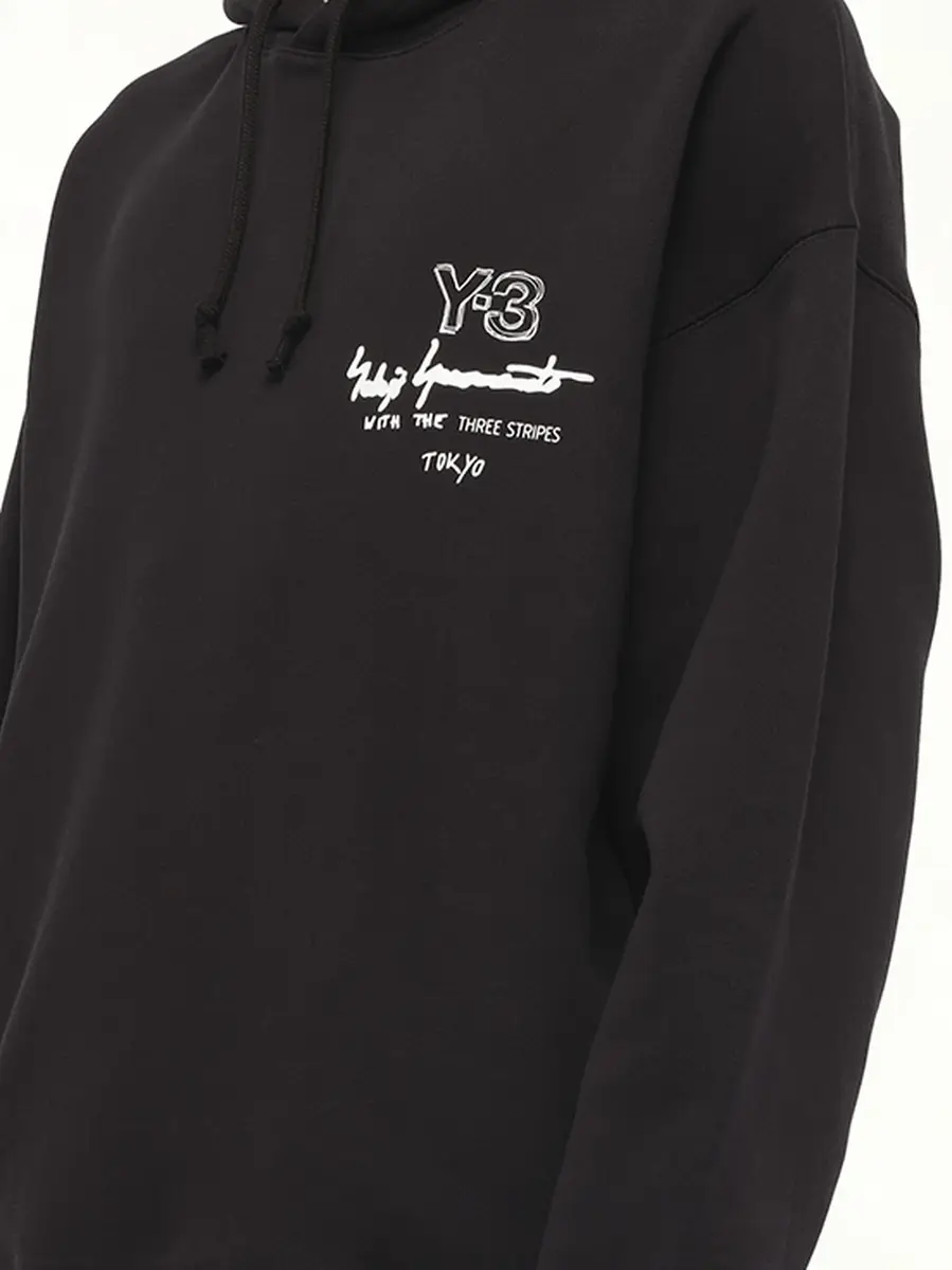 Y-3 Graphic Ft Hoodie | Thumbnail 2 Y-3 Graphic Ft Hoodie | Thumbnail 2