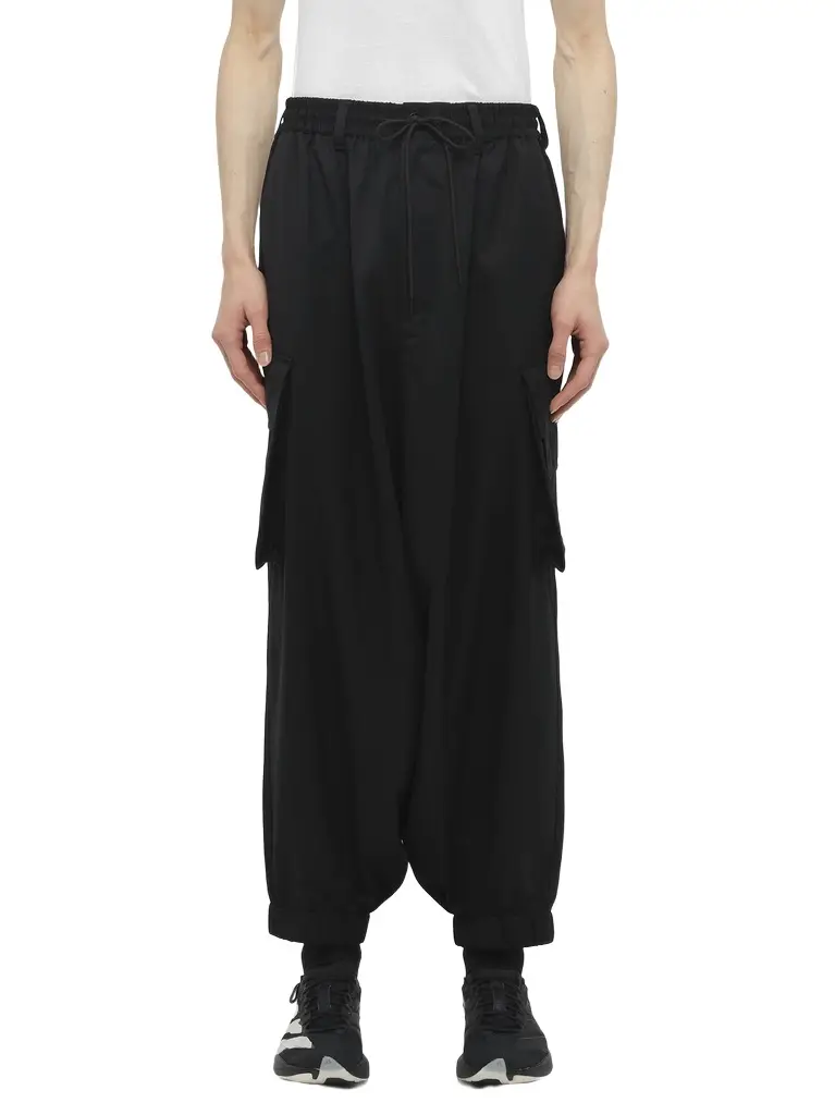 Y-3 Refined Wool Cargo Pants | Image 1 Y-3 Refined Wool Cargo Pants | Image 1