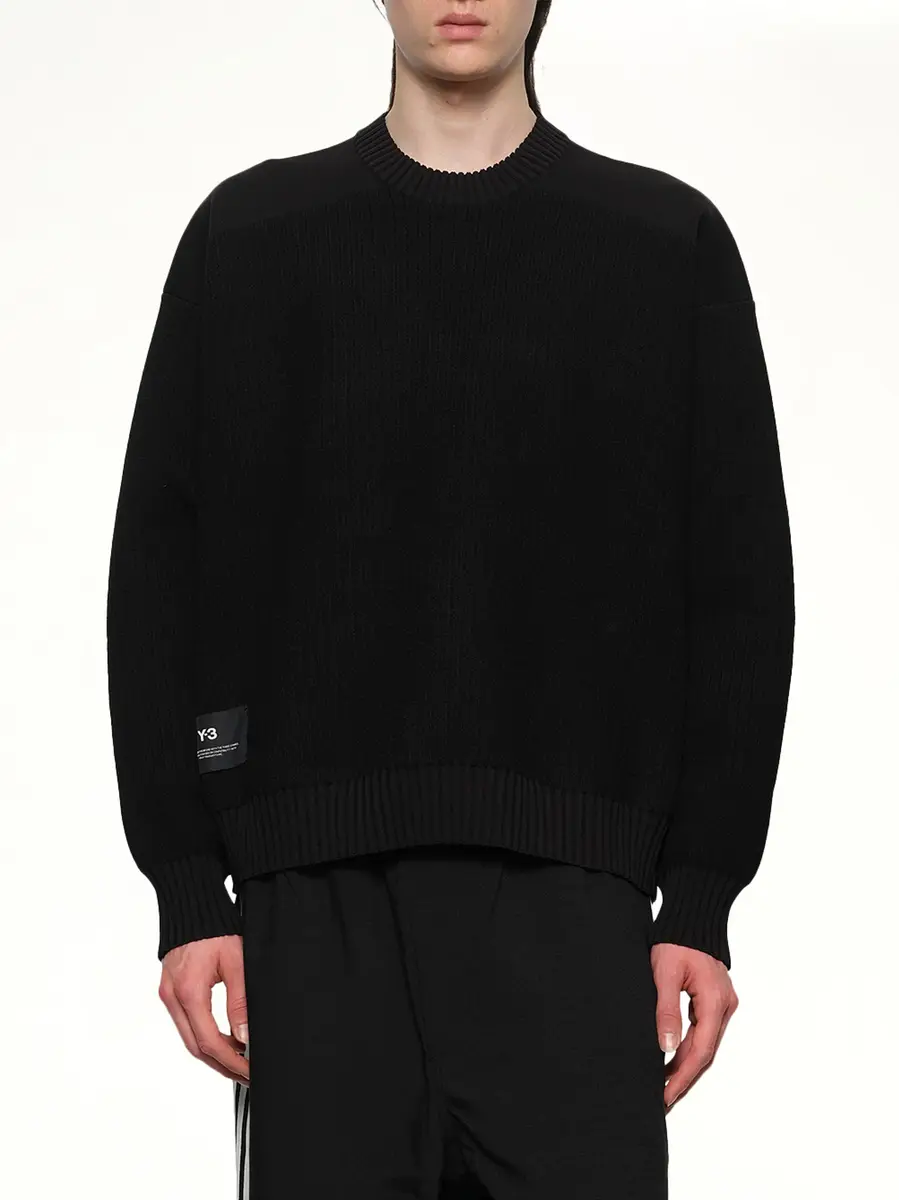 Y-3 Ut Knit Crew Sweater | Thumbnail 6 Y-3 Ut Knit Crew Sweater | Thumbnail 6