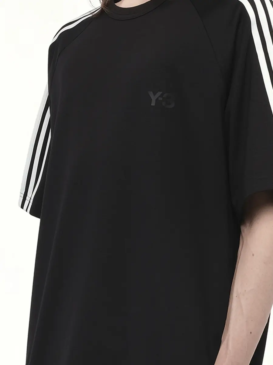 Y-3 Short Sleeve T-shirt 3-stripes | Thumbnail 2 Y-3 Short Sleeve T-shirt 3-stripes | Thumbnail 2