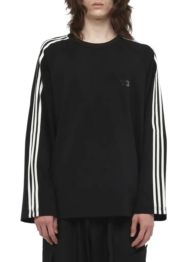 Y-3 Wire Stripe Long Sleeve T-shirt