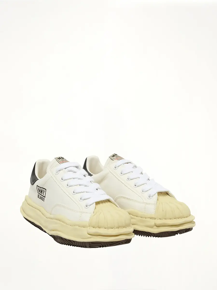 Maison MIHARA YASUHIRO Blakey OG Vintage Leather Low Sneaker | Thumbnail 3 Maison MIHARA YASUHIRO Blakey OG Vintage Leather Low Sneaker | Thumbnail 3