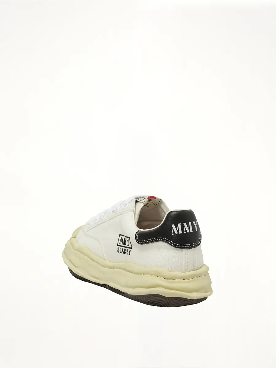 Maison MIHARA YASUHIRO Blakey OG Vintage Leather Low Sneaker | Thumbnail 4 Maison MIHARA YASUHIRO Blakey OG Vintage Leather Low Sneaker | Thumbnail 4