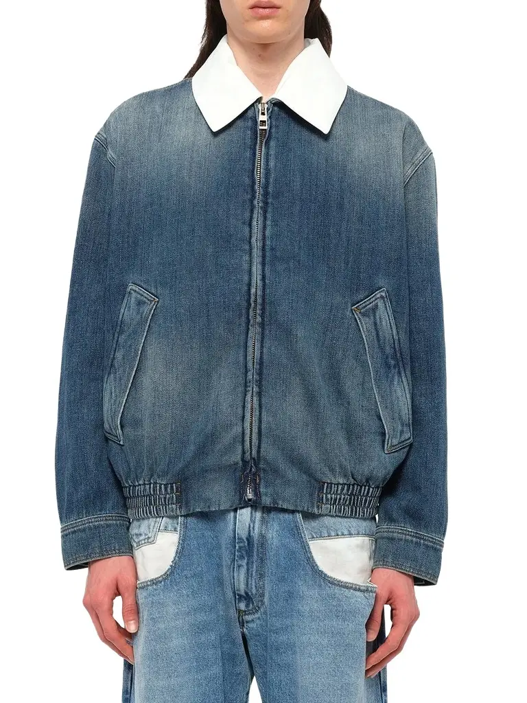 Loewe Zip-up Denim Jacket | Image 1 Loewe Zip-up Denim Jacket | Image 1