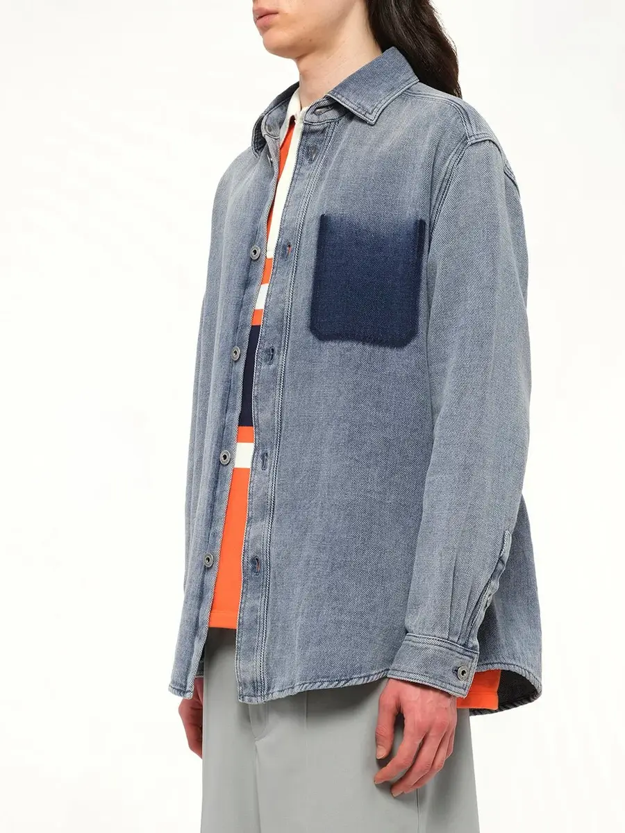 Loewe Washed Denim Shirt | Thumbnail 2 Loewe Washed Denim Shirt | Thumbnail 2