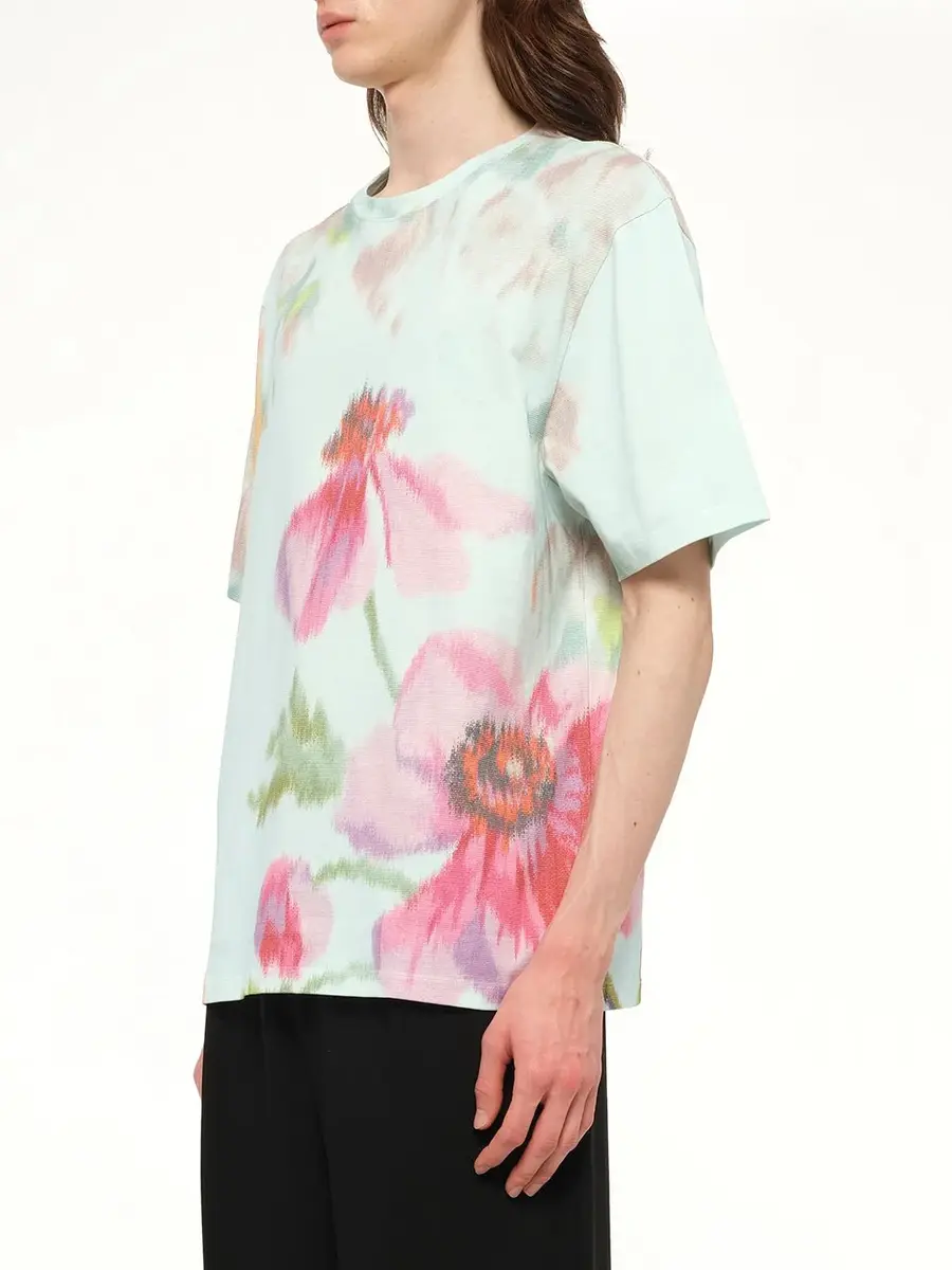 Loewe Loose Fit T-shirt in Light Blue/multicolour Blue | Thumbnail 2 Loewe Loose Fit T-shirt in Light Blue/multicolour Blue | Thumbnail 2