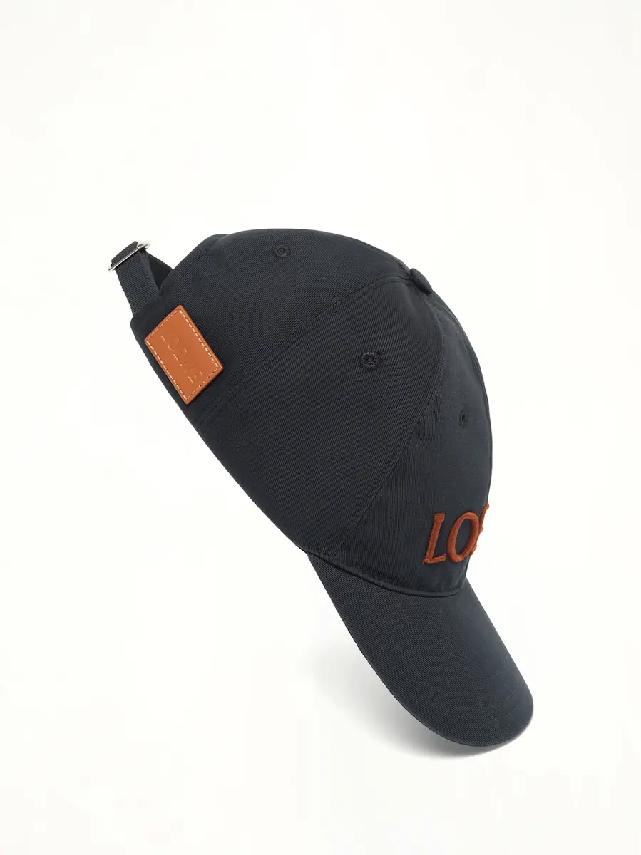 Loewe Loewe Cap in Deep Navy | Thumbnail 3 Loewe Loewe Cap in Deep Navy | Thumbnail 3