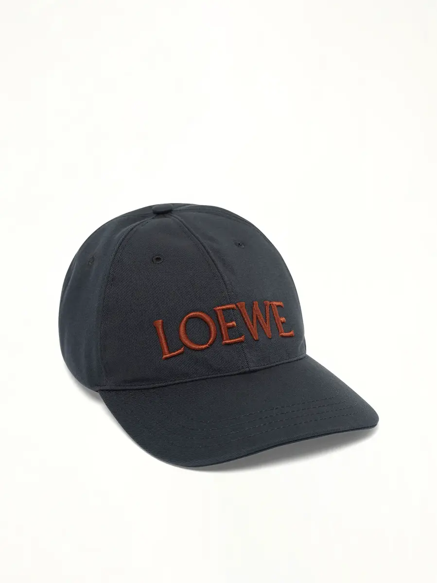 Loewe Loewe Cap in Deep Navy | Thumbnail 4 Loewe Loewe Cap in Deep Navy | Thumbnail 4