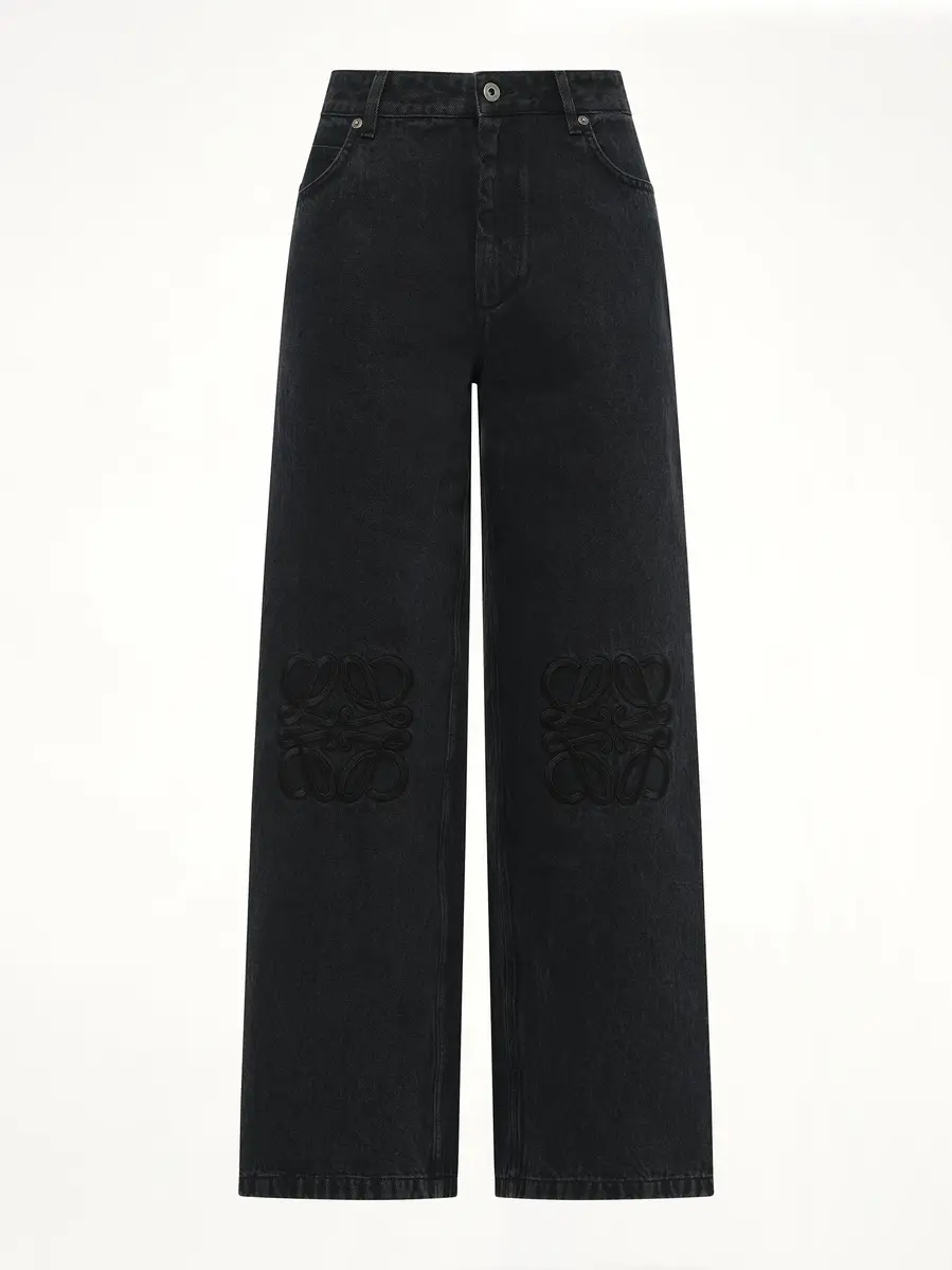 Loewe Anagram Baggy Tonal Jeans AF | Thumbnail 3 Loewe Anagram Baggy Tonal Jeans AF | Thumbnail 3