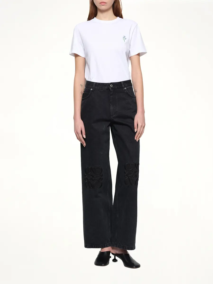 Loewe Anagram Baggy Tonal Jeans AF | Thumbnail 4 Loewe Anagram Baggy Tonal Jeans AF | Thumbnail 4