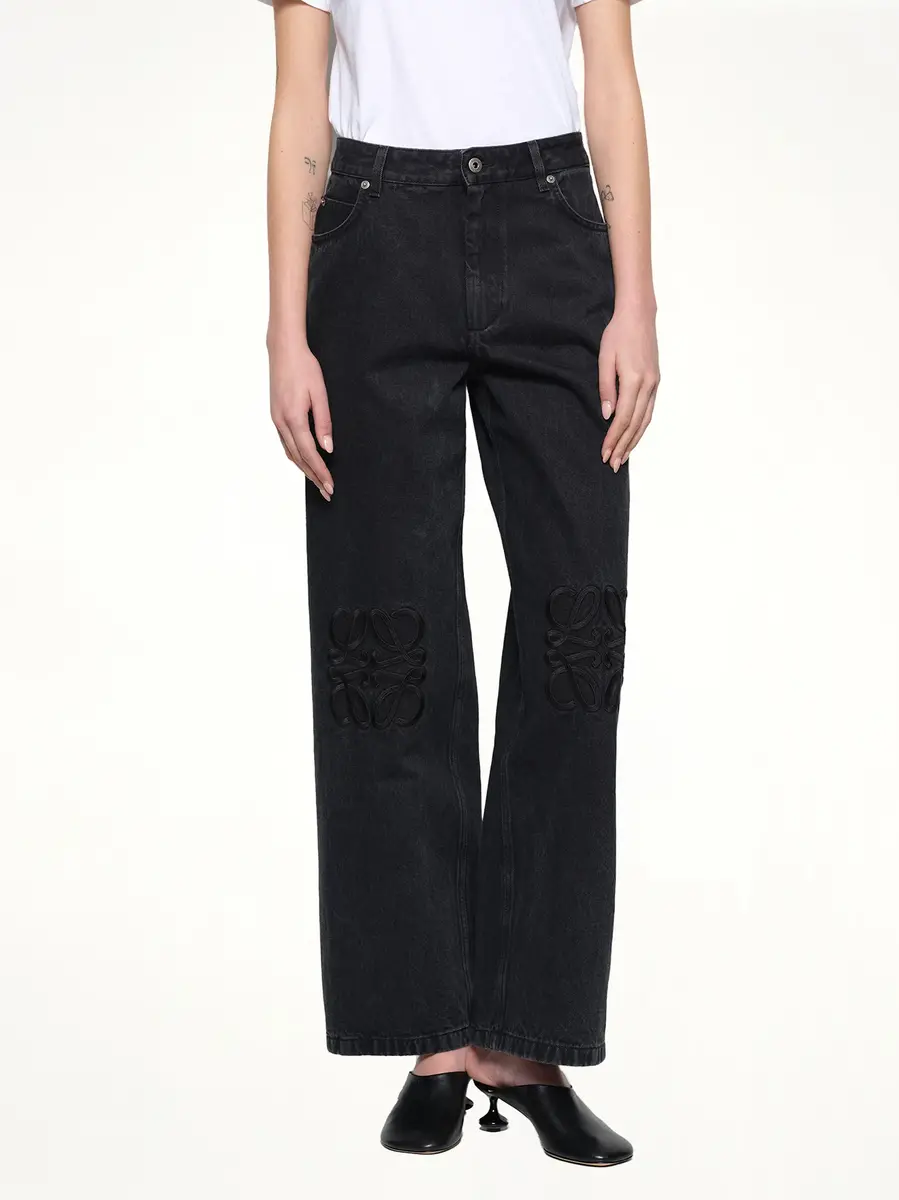Loewe Anagram Baggy Tonal Jeans AF | Thumbnail 6 Loewe Anagram Baggy Tonal Jeans AF | Thumbnail 6
