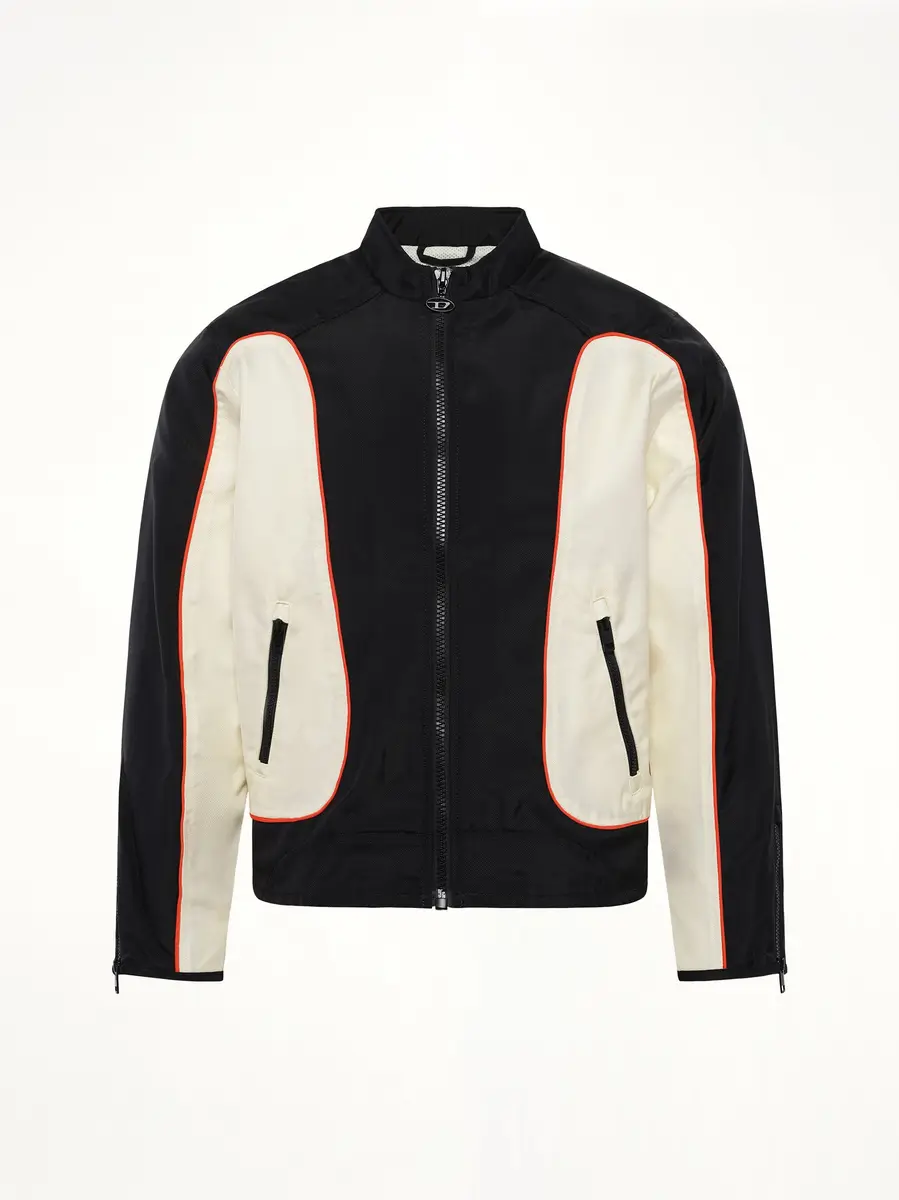 Diesel J-blink-wrd Jacket in Black/white | Thumbnail 3