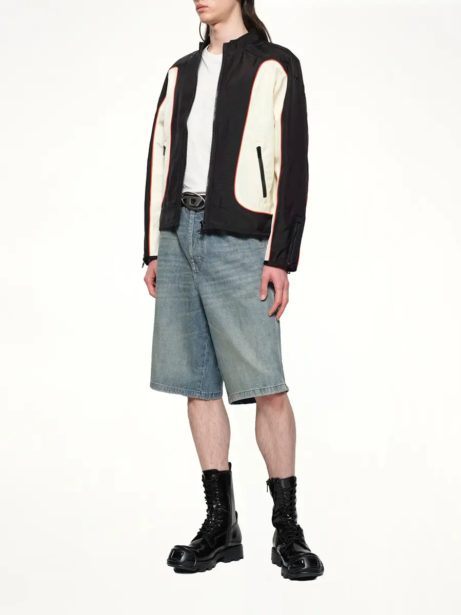 Diesel J-blink-wrd Jacket in Black/white | Thumbnail 4