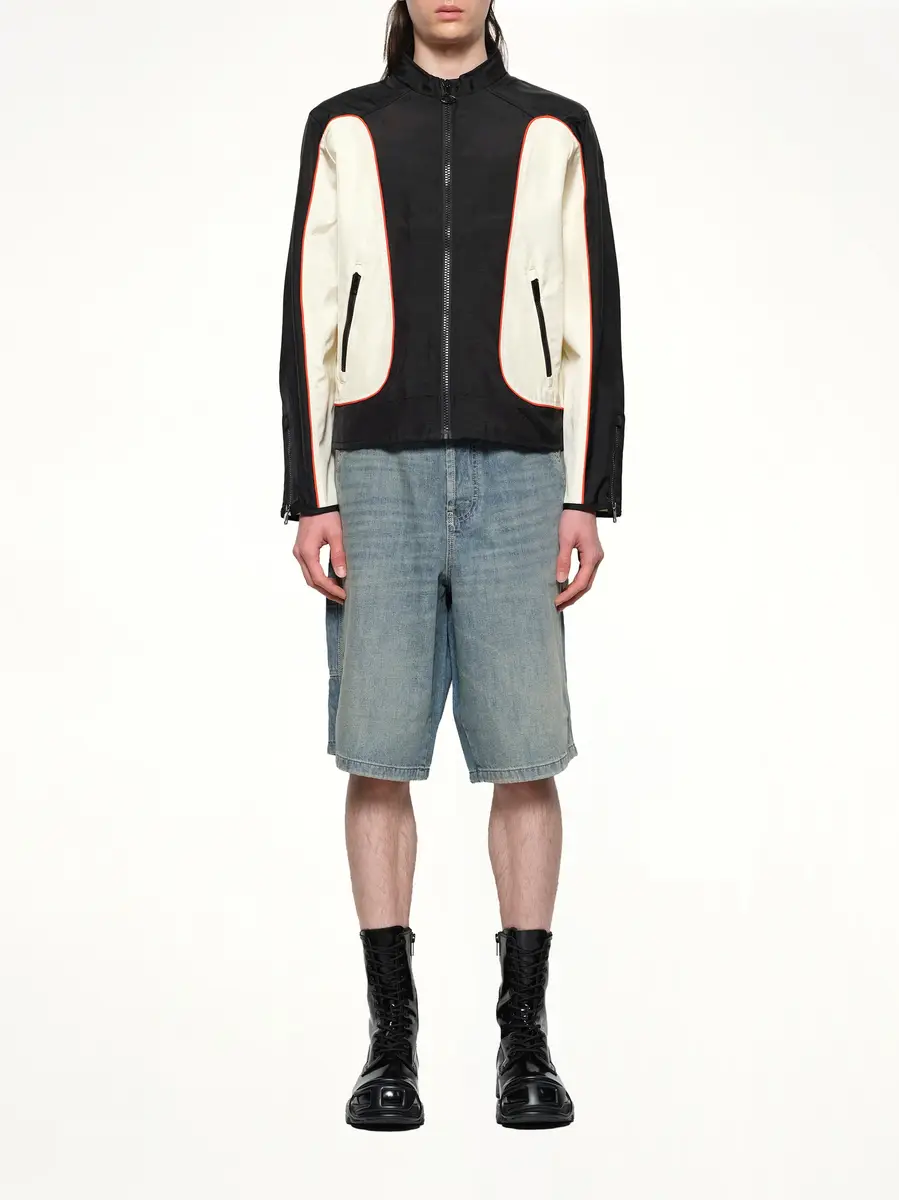 Diesel J-blink-wrd Jacket in Black/white | Thumbnail 7
