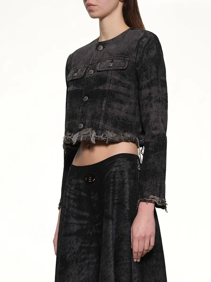 Diesel De-graffy-fsh Denim Jacket | Thumbnail 2