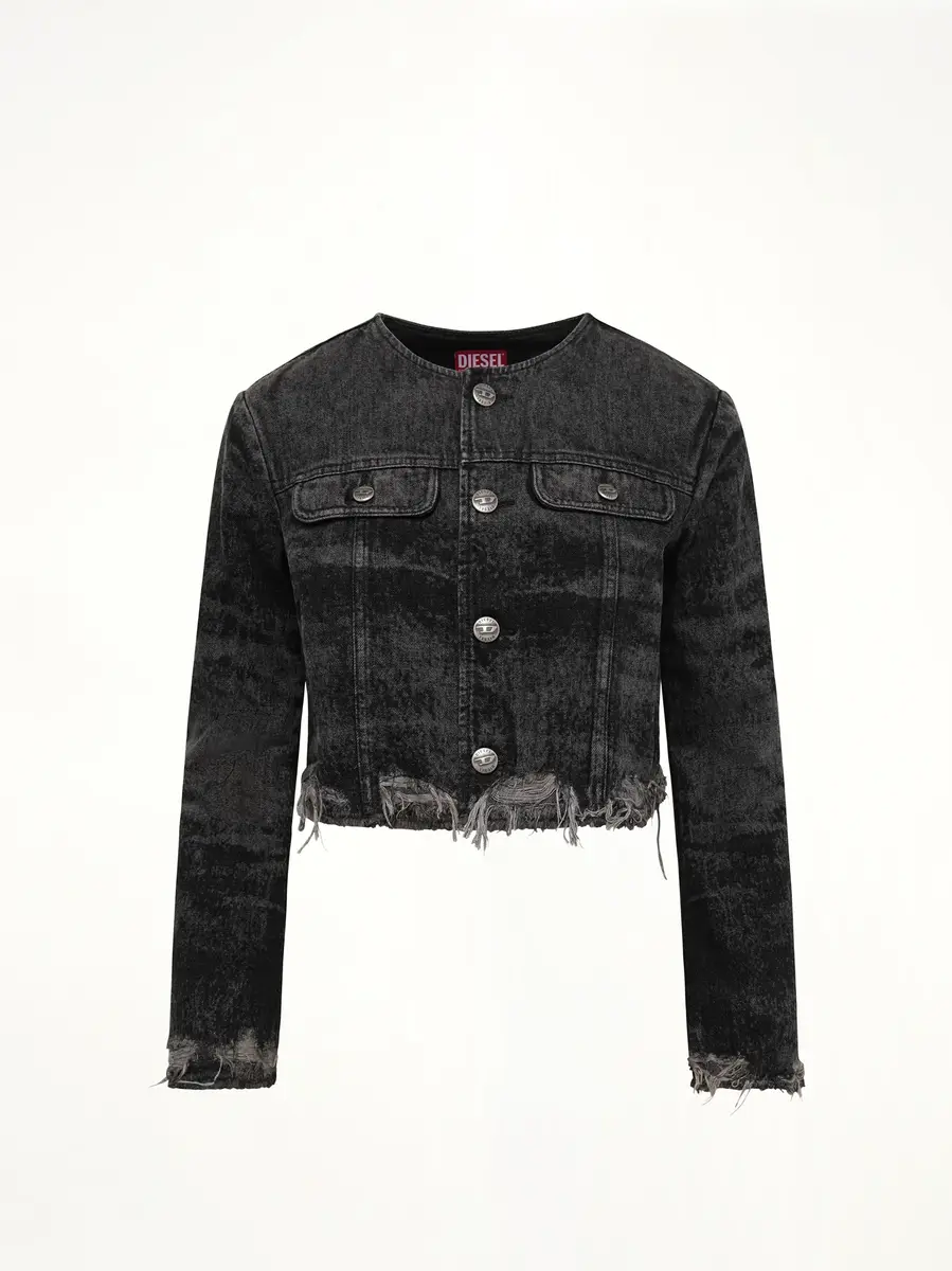 Diesel De-graffy-fsh Denim Jacket | Thumbnail 3