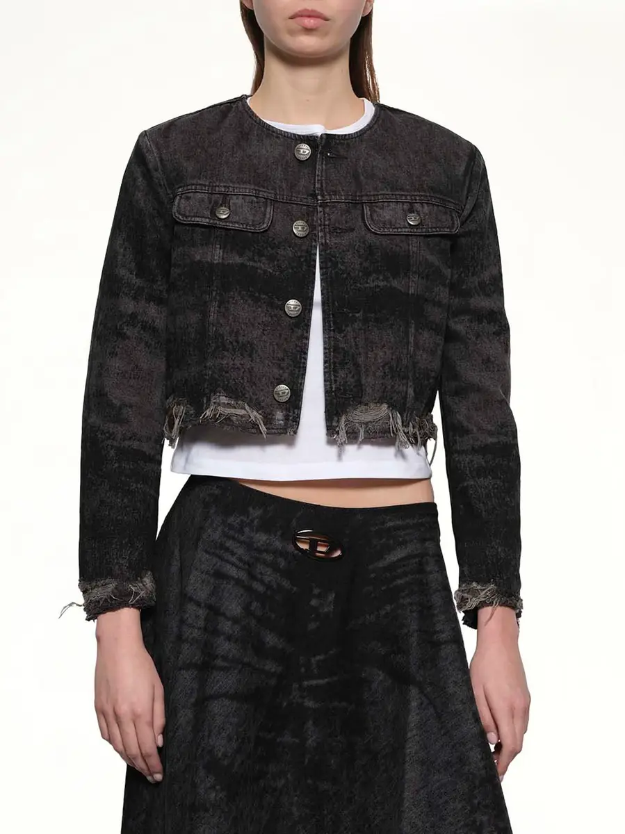 Diesel De-graffy-fsh Denim Jacket | Thumbnail 6