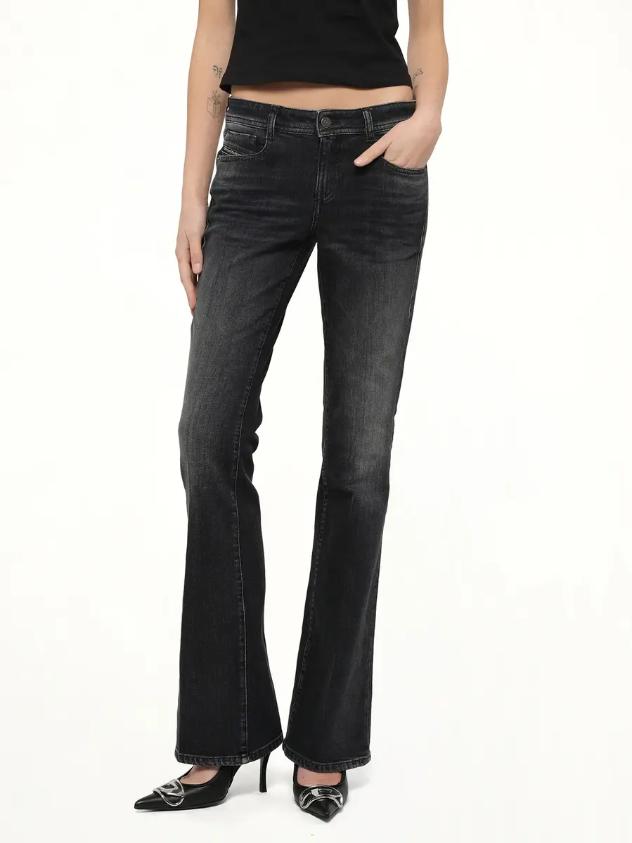 Diesel 1969 D-ebbey Bootcut Jeans in Black/dark Grey | Thumbnail 6 Diesel 1969 D-ebbey Bootcut Jeans in Black/dark Grey | Thumbnail 6