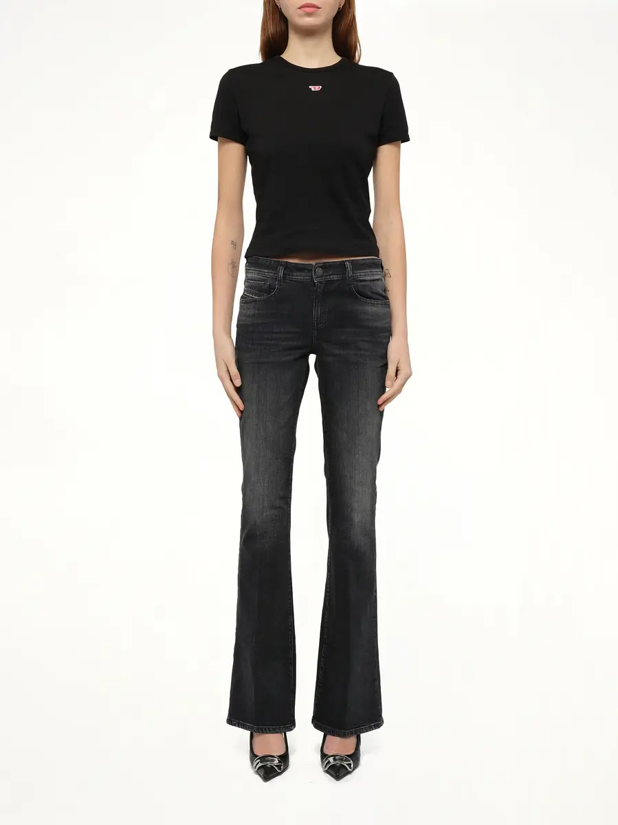 Diesel 1969 D-ebbey Bootcut Jeans in Black/dark Grey | Thumbnail 7 Diesel 1969 D-ebbey Bootcut Jeans in Black/dark Grey | Thumbnail 7