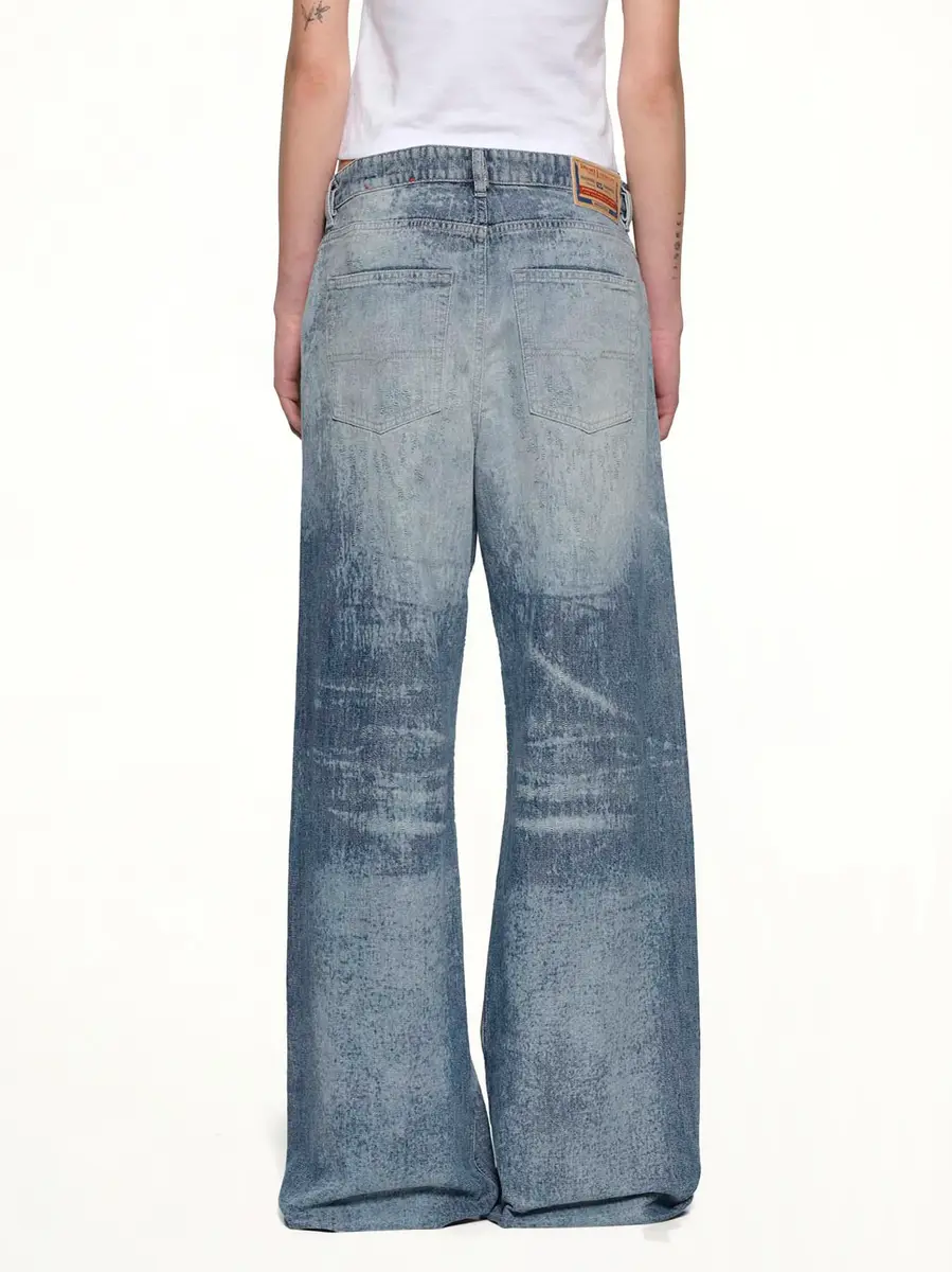 Diesel 1996 D-sire-fsh Wide Jeans | Thumbnail 5 Diesel 1996 D-sire-fsh Wide Jeans | Thumbnail 5