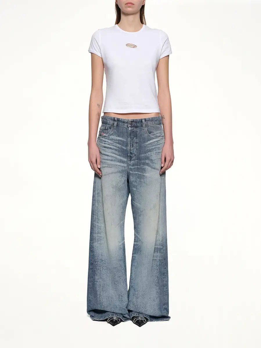 Diesel 1996 D-sire-fsh Wide Jeans | Thumbnail 7 Diesel 1996 D-sire-fsh Wide Jeans | Thumbnail 7