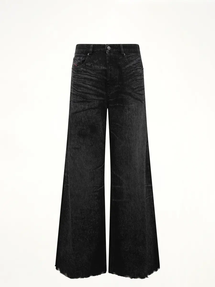 Diesel 1996 D-sire-fsh1 Wide Jeans | Thumbnail 3 Diesel 1996 D-sire-fsh1 Wide Jeans | Thumbnail 3
