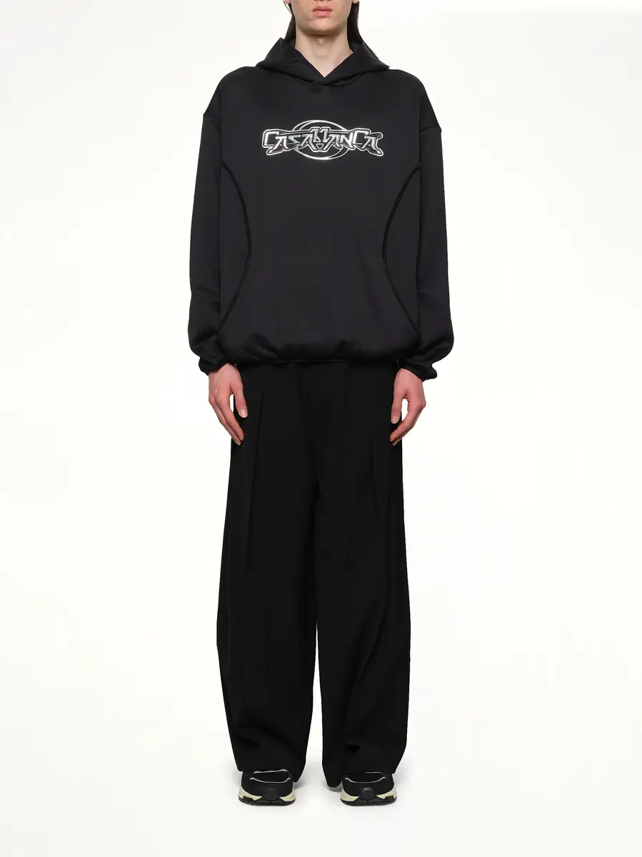 Casablanca Oversized Panelled Hoodie | Thumbnail 7 Casablanca Oversized Panelled Hoodie | Thumbnail 7