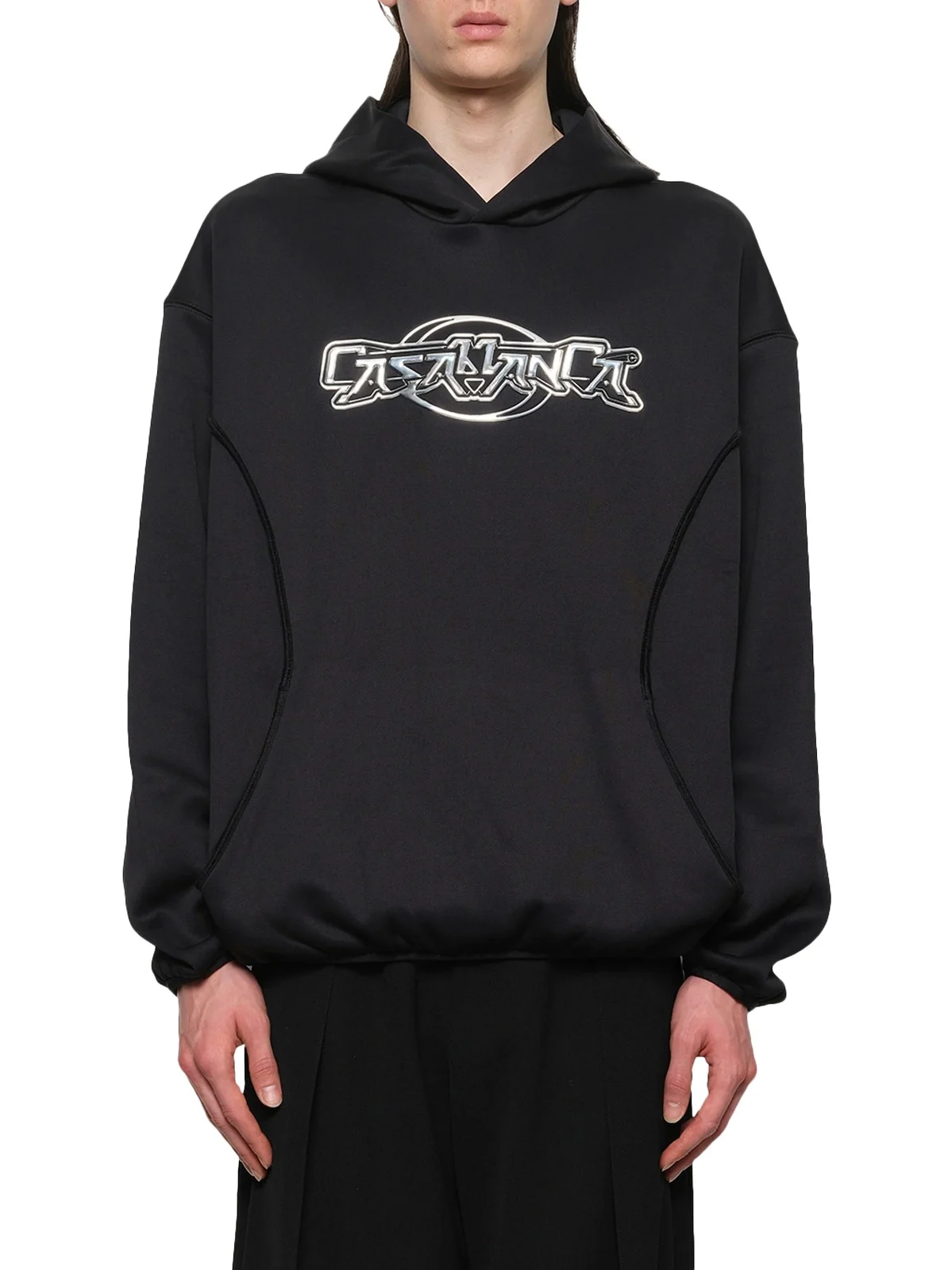Casablanca Oversized Panelled Hoodie