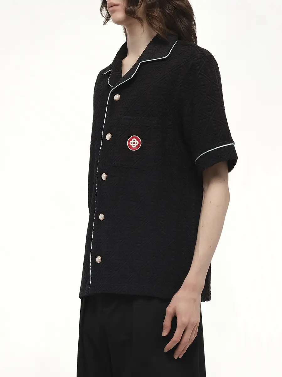 Casablanca Towelling Monogram Shirt | Thumbnail 5 Casablanca Towelling Monogram Shirt | Thumbnail 5