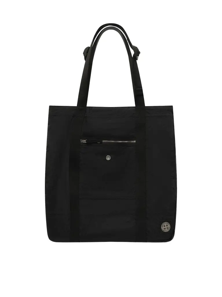 Stone Island 920001 Coated Nylon Tote Bag
