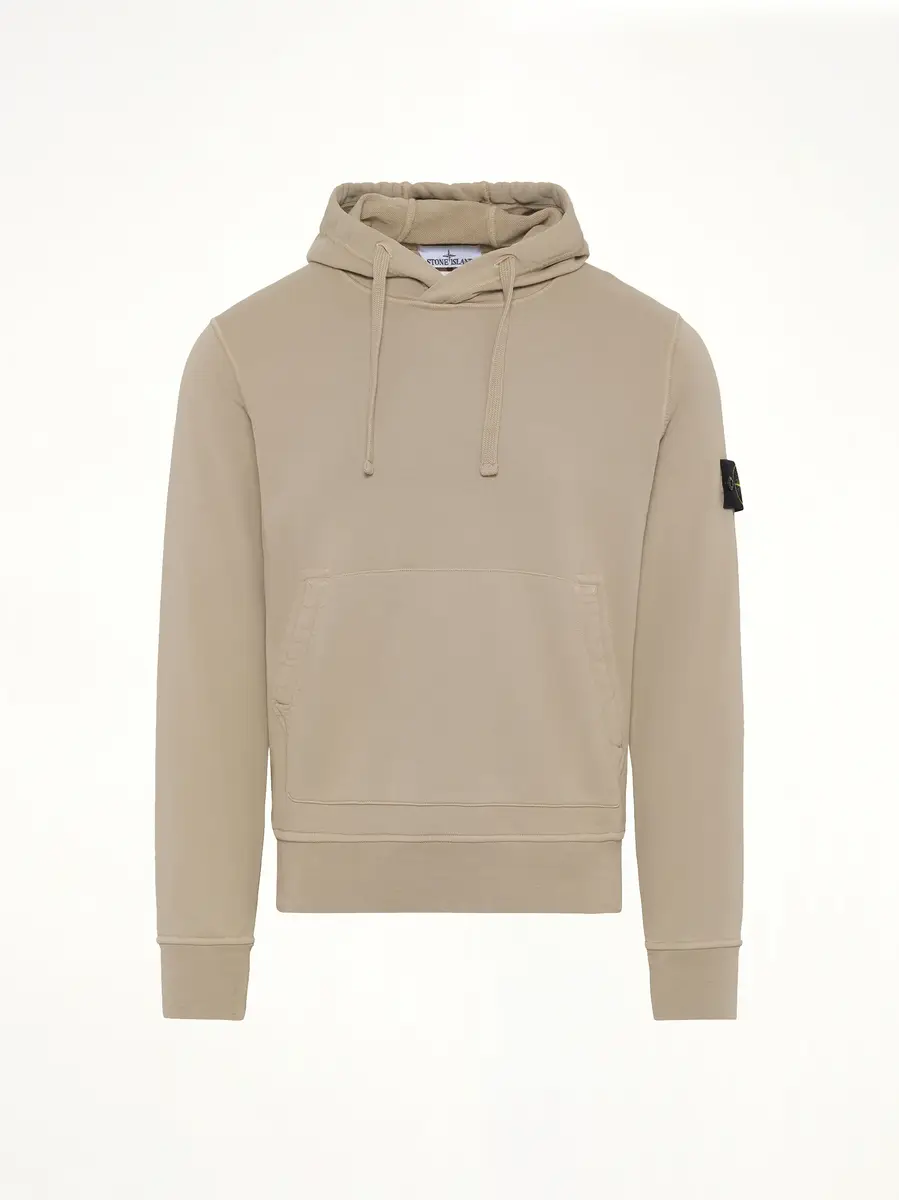 Stone Island 610006 Cotton Fleece Hoodie | Thumbnail 3