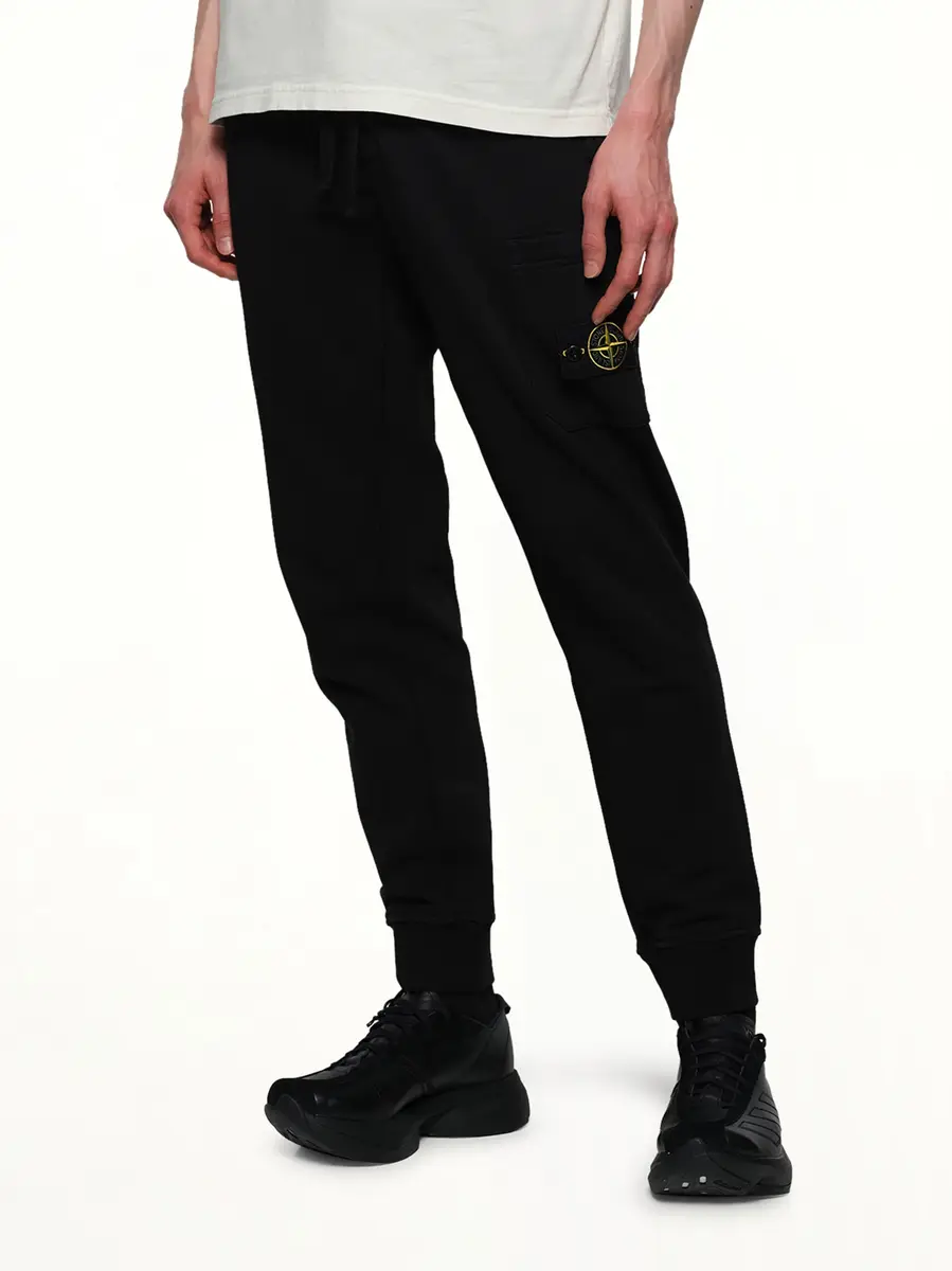 Stone Island 6200010 Cotton Fleece Sweatpants | Thumbnail 6 Stone Island 6200010 Cotton Fleece Sweatpants | Thumbnail 6