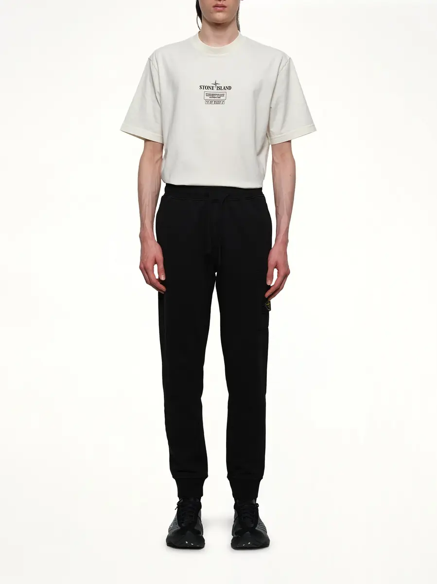 Stone Island 6200010 Cotton Fleece Sweatpants | Thumbnail 7 Stone Island 6200010 Cotton Fleece Sweatpants | Thumbnail 7