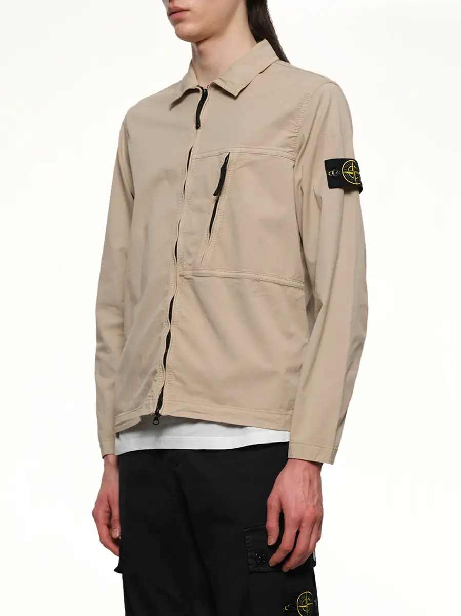 Stone Island 120000 Supima Overshirt | Thumbnail 2 Stone Island 120000 Supima Overshirt | Thumbnail 2