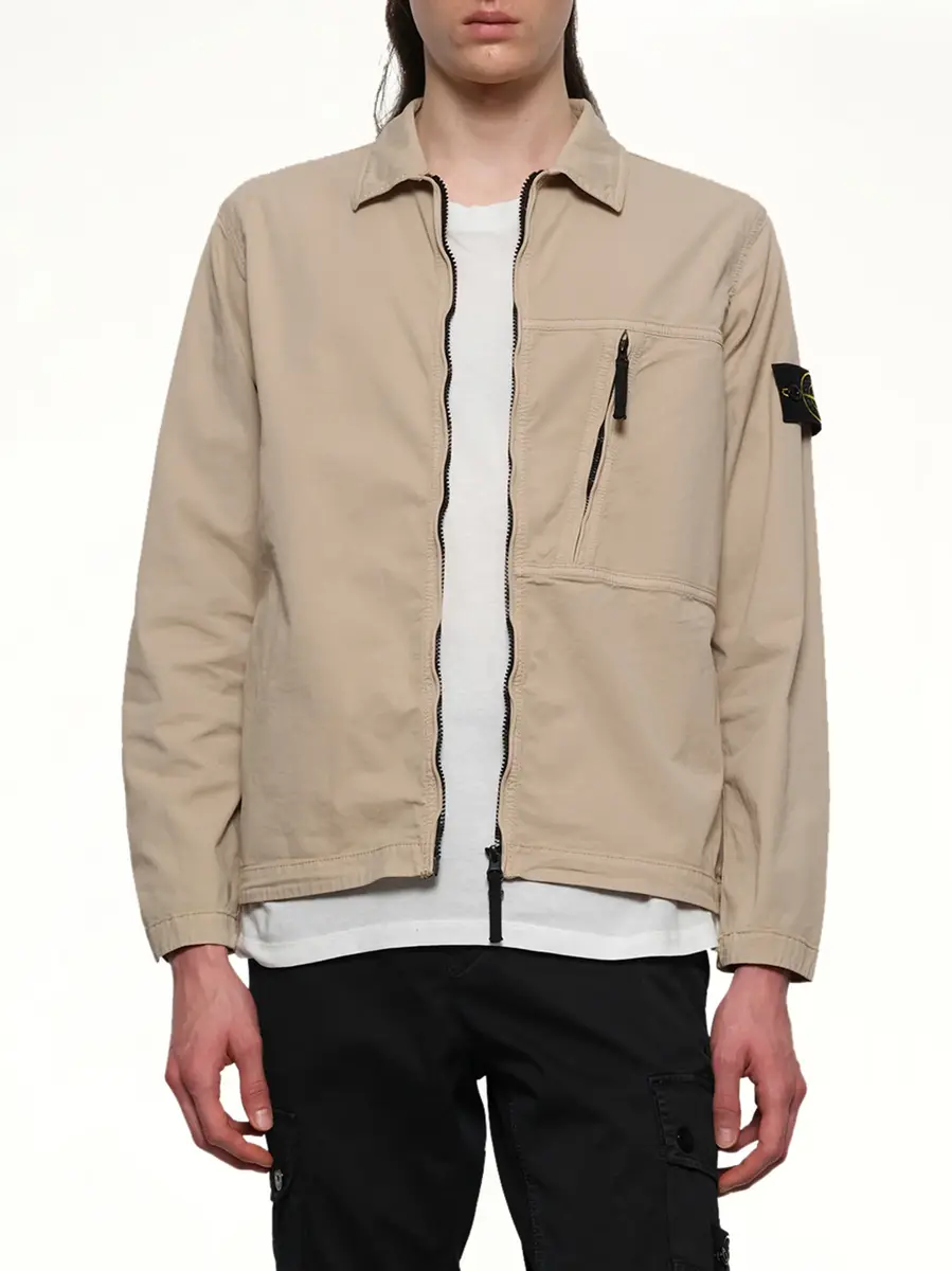 Stone Island 120000 Supima Overshirt | Thumbnail 6 Stone Island 120000 Supima Overshirt | Thumbnail 6