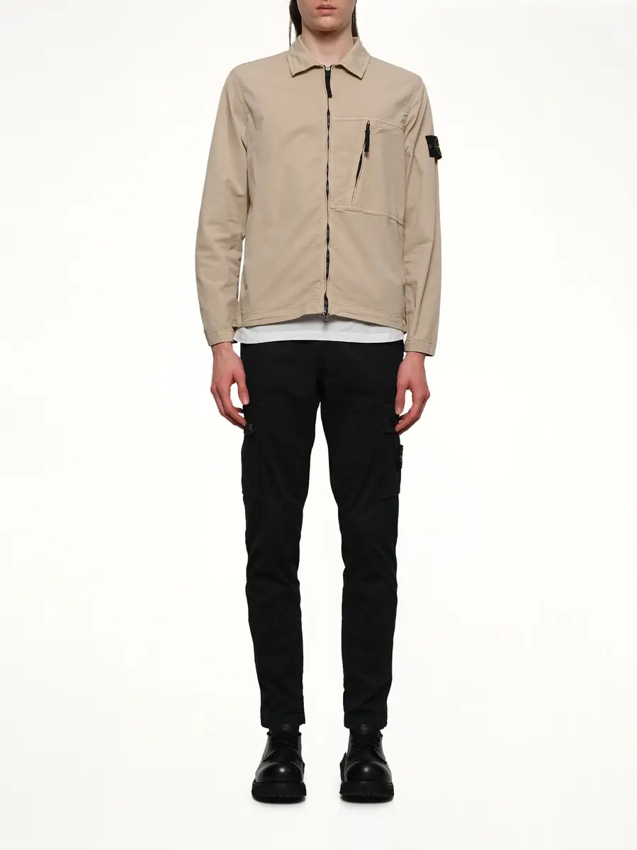Stone Island 120000 Supima Overshirt | Thumbnail 7 Stone Island 120000 Supima Overshirt | Thumbnail 7
