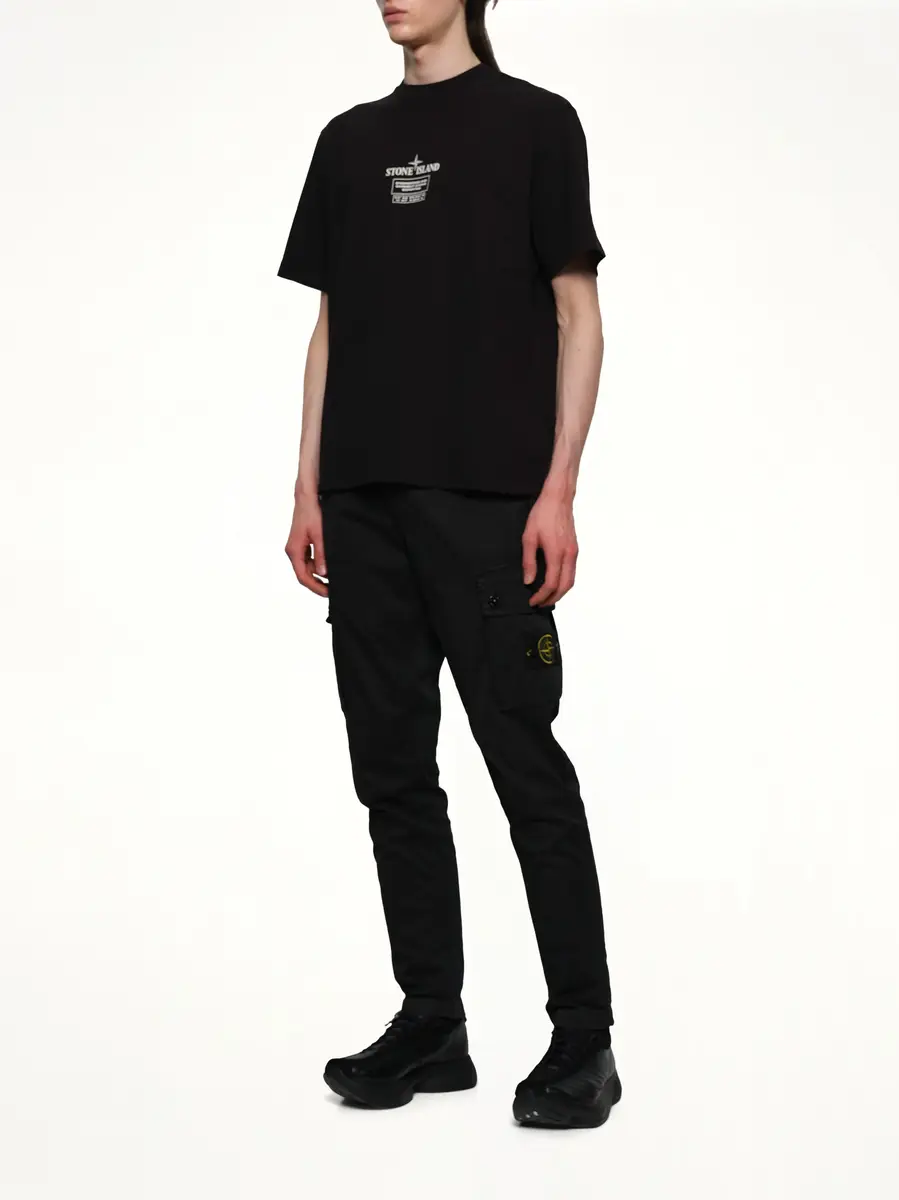 Stone Island 210003 02 Industrial Logos S/s T-shirt | Thumbnail 4 Stone Island 210003 02 Industrial Logos S/s T-shirt | Thumbnail 4
