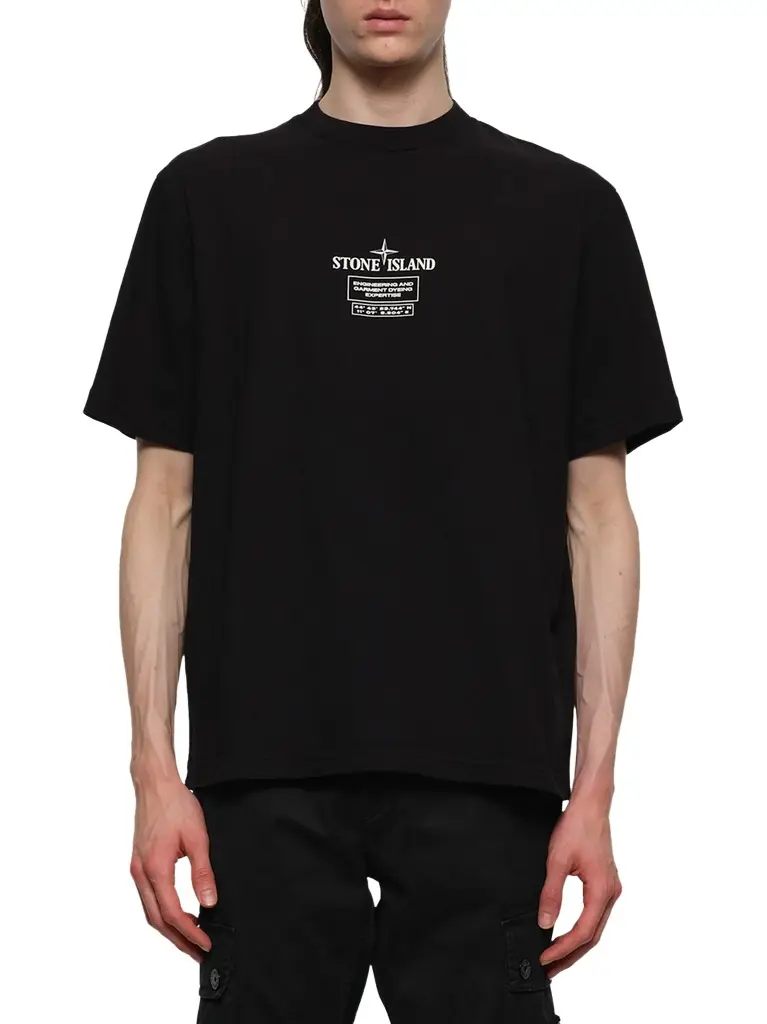 Stone Island 210003 02 Industrial Logos S/s T-shirt | Image 1 Stone Island 210003 02 Industrial Logos S/s T-shirt | Image 1