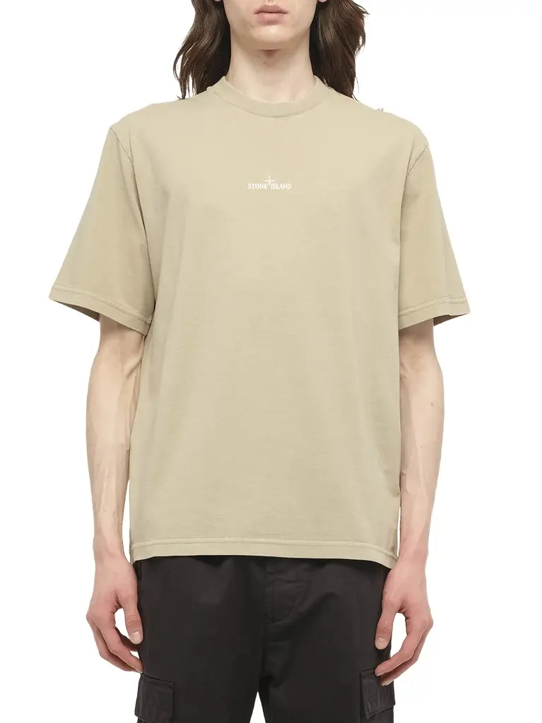 Stone Island 210003 Industrial Print S/s T-shirt in | Image 1 Stone Island 210003 Industrial Print S/s T-shirt in | Image 1