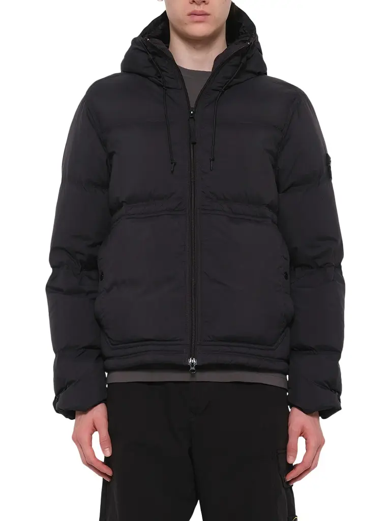 Stone Island 4100019 Ripstop Short Parka | Image 1 Stone Island 4100019 Ripstop Short Parka | Image 1