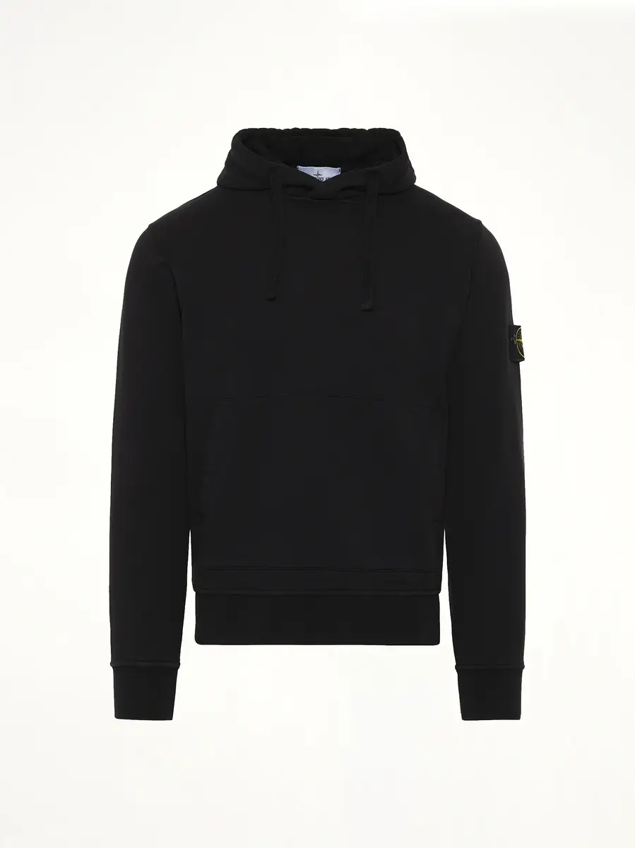 Stone Island 6100062 Cotton Fleece Hoodie | Thumbnail 3 Stone Island 6100062 Cotton Fleece Hoodie | Thumbnail 3