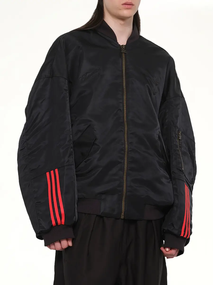 Willy Chavarria Adidas X Chavarria Satin Bomber Jacket | Thumbnail 6 Willy Chavarria Adidas X Chavarria Satin Bomber Jacket | Thumbnail 6
