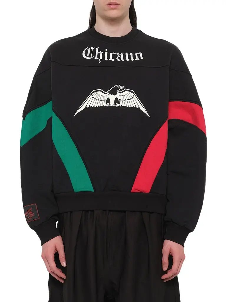 Willy Chavarria Adidas X Chavarria Chicano Sweater | Image 1 Willy Chavarria Adidas X Chavarria Chicano Sweater | Image 1