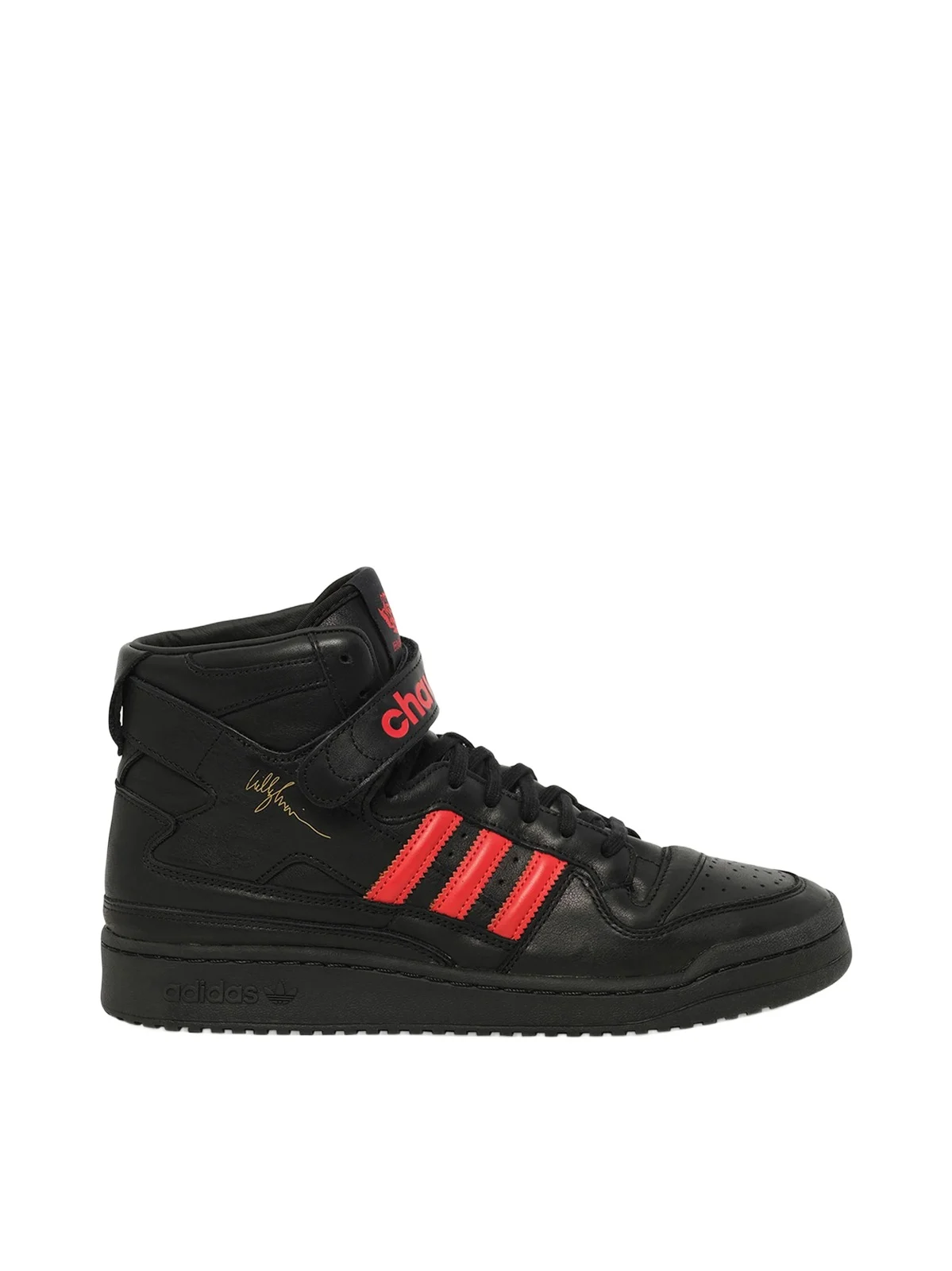 Willy Chavarria Adidas X Chavarria Forum High in Black/red