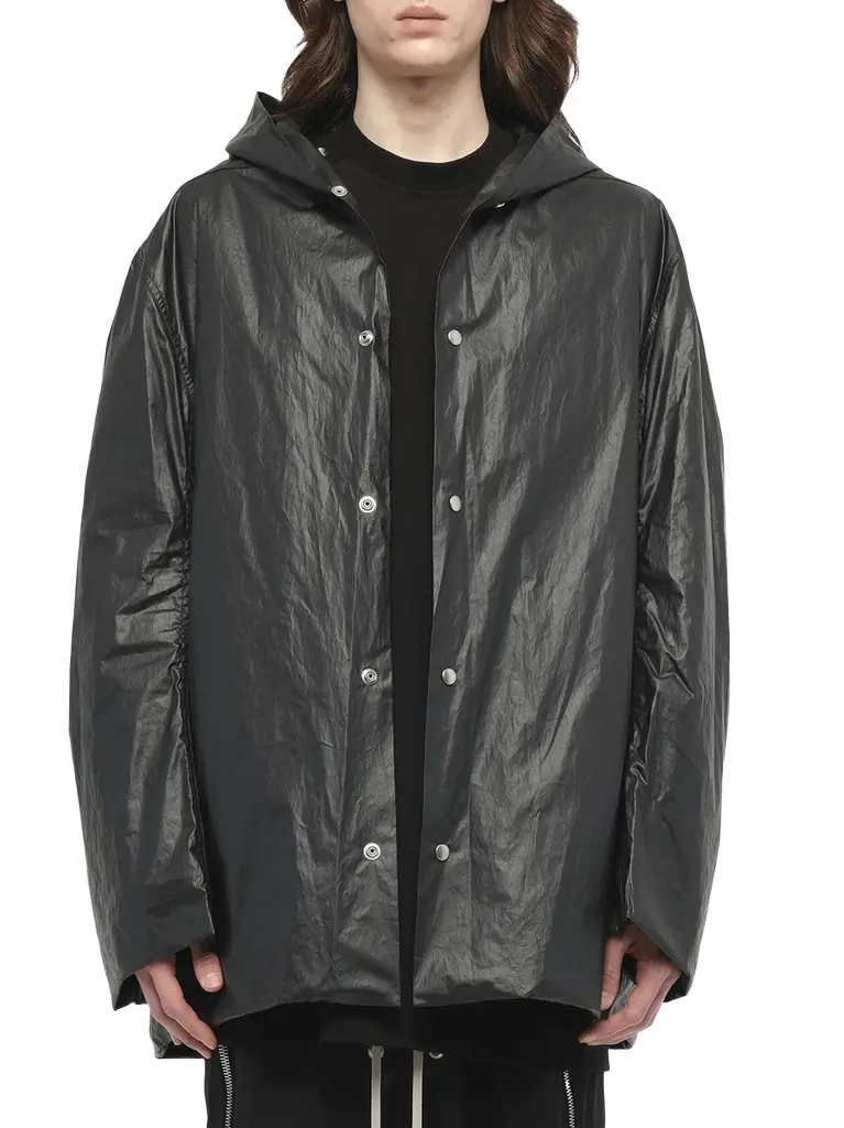 Rick Owens Cropped Mac | Image 1 Rick Owens Cropped Mac | Image 1