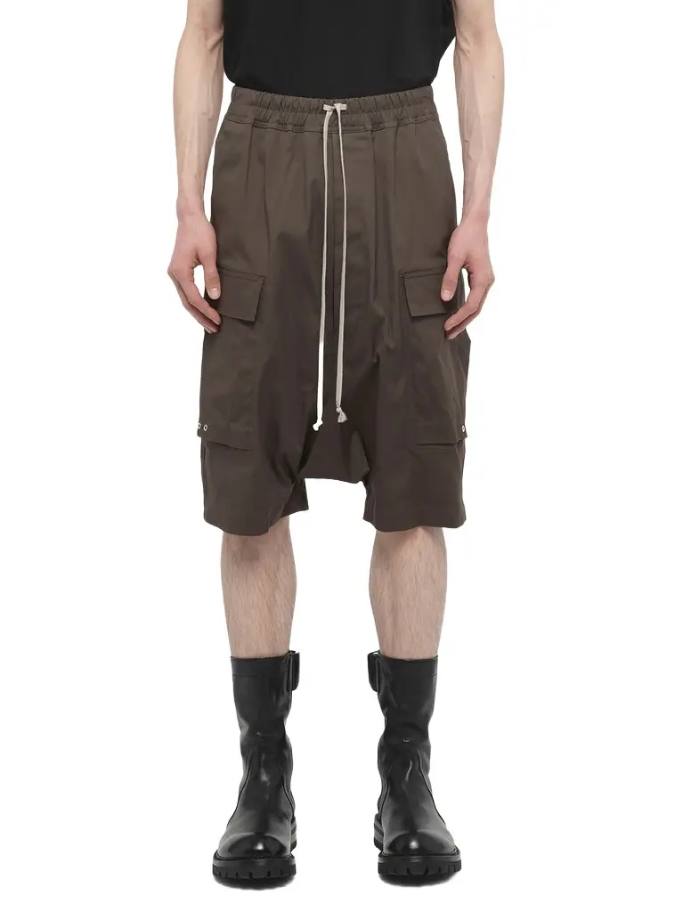 Rick Owens Cargo Pods in Dark Dust Brown
